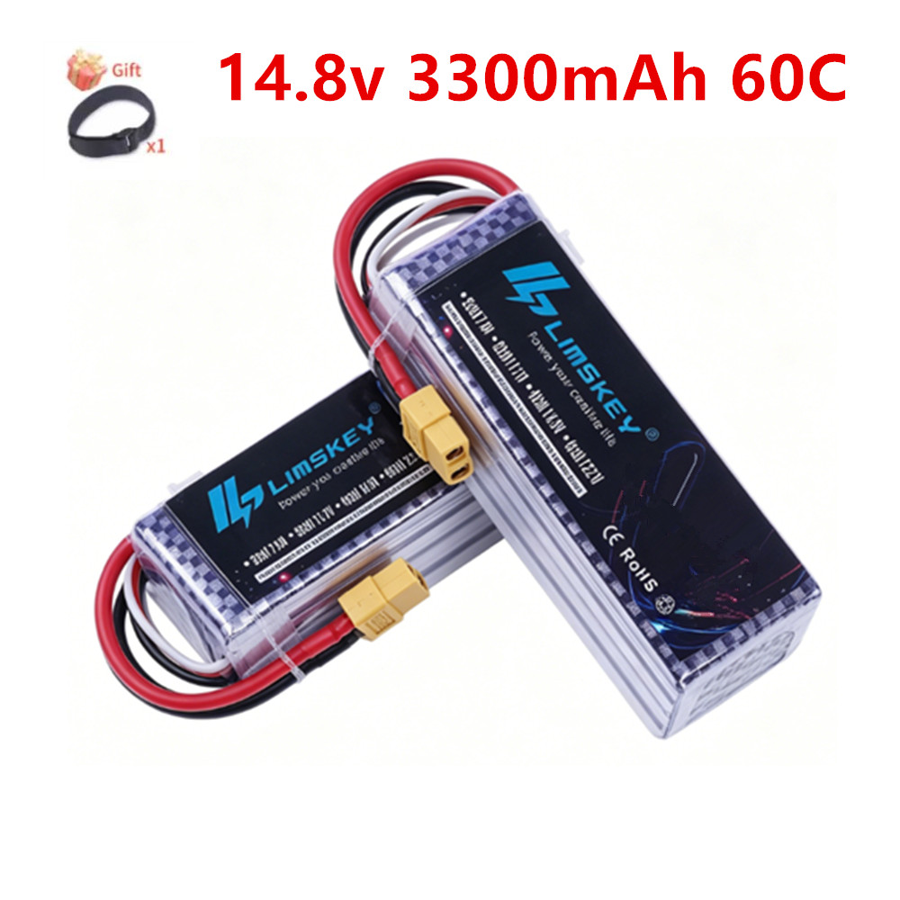 Hobby Rc Quadcopters - 4S LiPo Batterij 14.8V 3300mAh 60C/80C