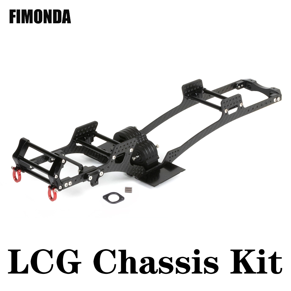 Rc Hobby Kit - Koolstofvezel LCG Chassis Kit Frame Rails