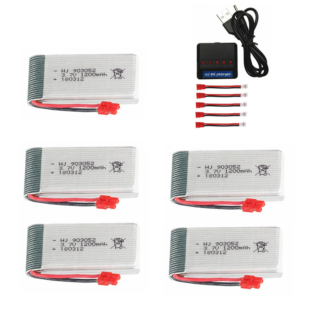 Hobby Rc Quadcopters - 3.7 V 1200 mAh 903052 lipo