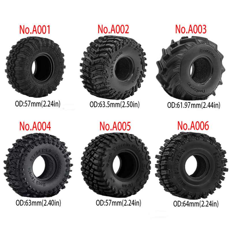 Wheel Rim Rc - 4 stuks 1.0 inch 57-67mm RC