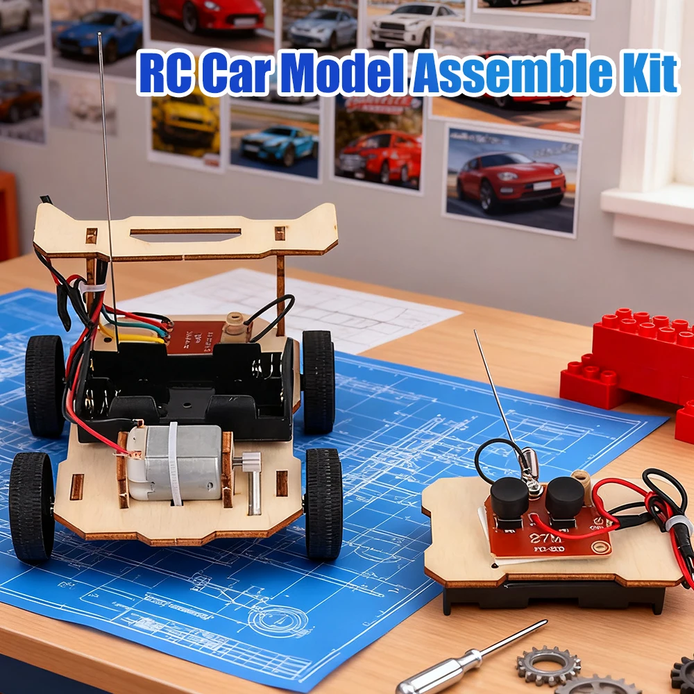 Rc Hobby Kit - DIY RC Automodel Bouwset Mini Educatief