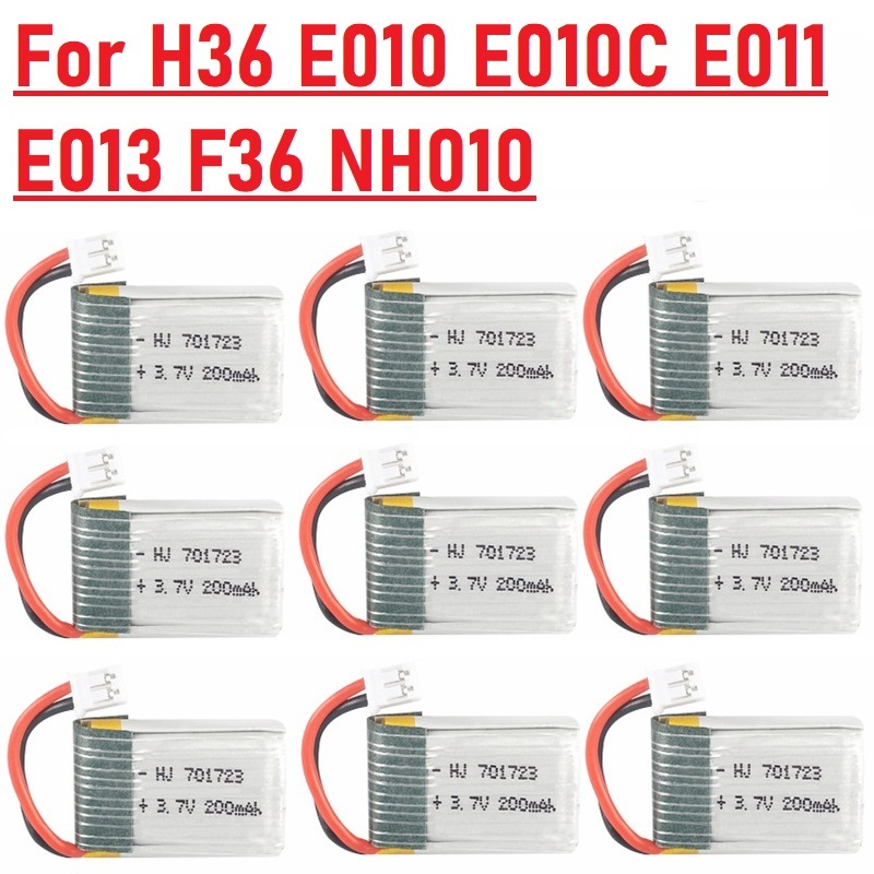 Hobby Rc Quadcopters - 1-20 Stuks 3.7V 200 Mah 701723