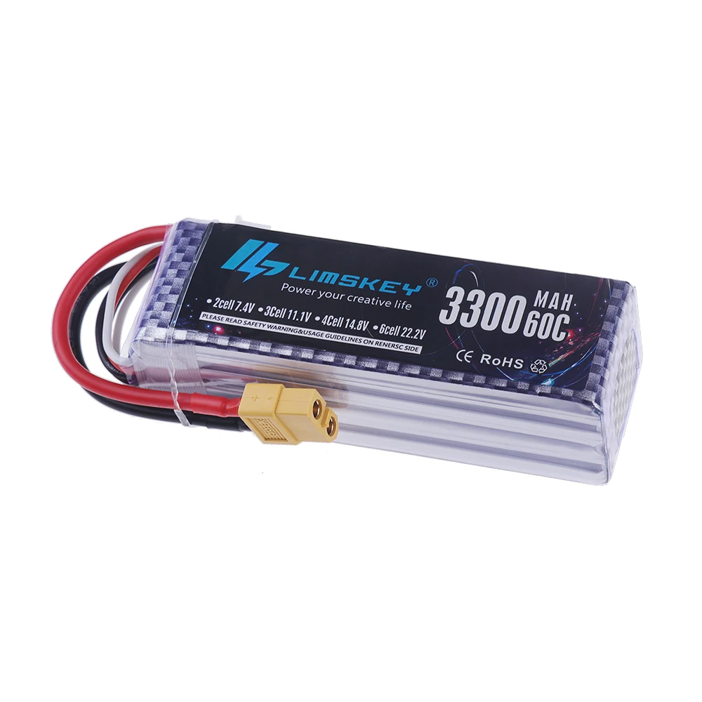 4S LiPo Batterij 14.8V 3300mAh - Hobby Rc Quadcopters recensie en prijs