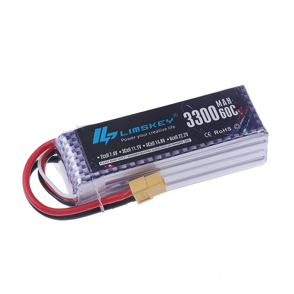 4S LiPo Batterij 14.8V 3300mAh - Hobby Rc Quadcopters recensie en prijs