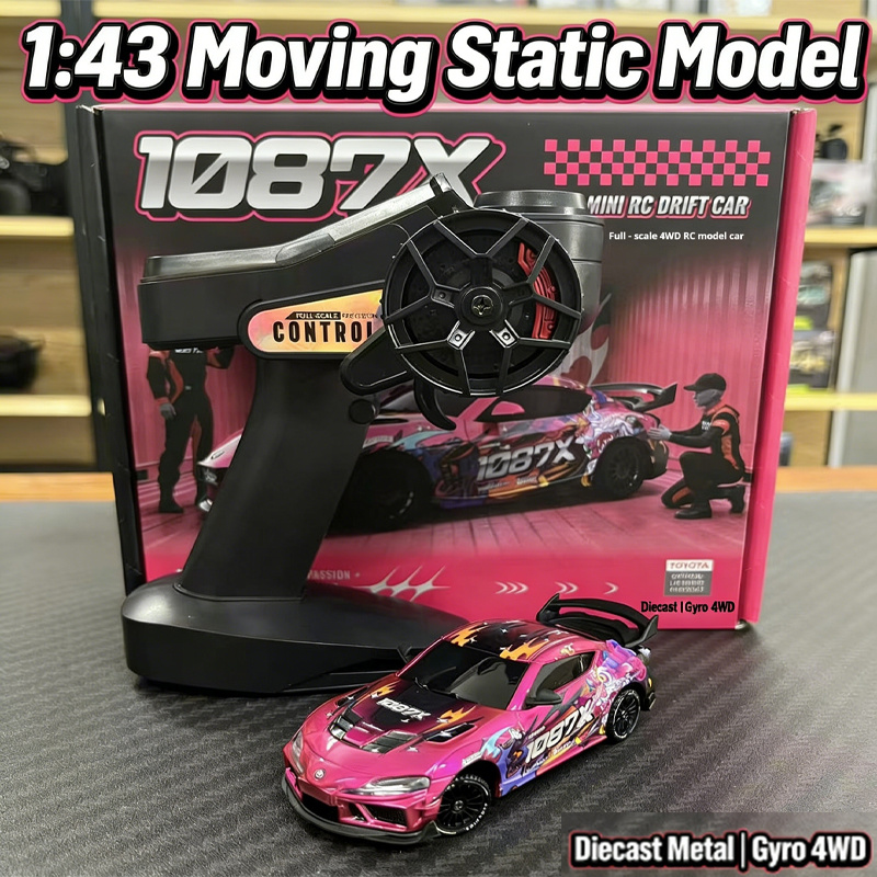 Nieuwe 1:43 Mini 1087x RC Drif - Rc Hobby Grade Drift Car recensie en prijs