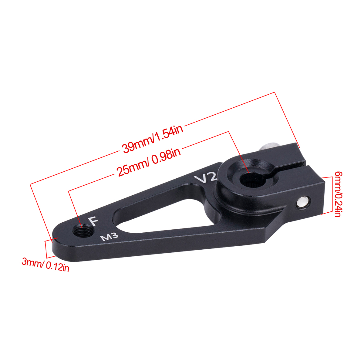 7075 Aluminium 25T Servo Horn  - Rc Hobby Room recensie en prijs