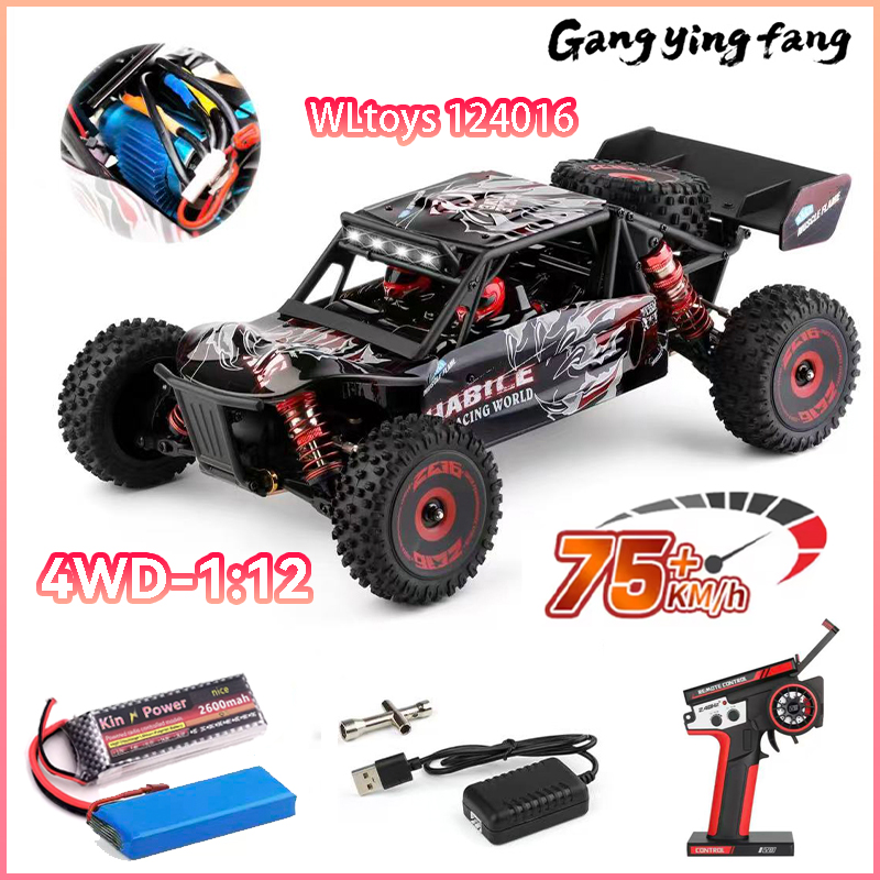 75 KM/H WLtoys 124016 V8 RC Au - Rc Hobby Grade Drift Car recensie en prijs