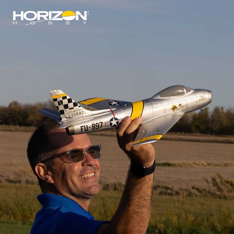Nieuwe Horizon Hobby UMX F86 S - Rc Jet Horizon Hobby recensie en prijs