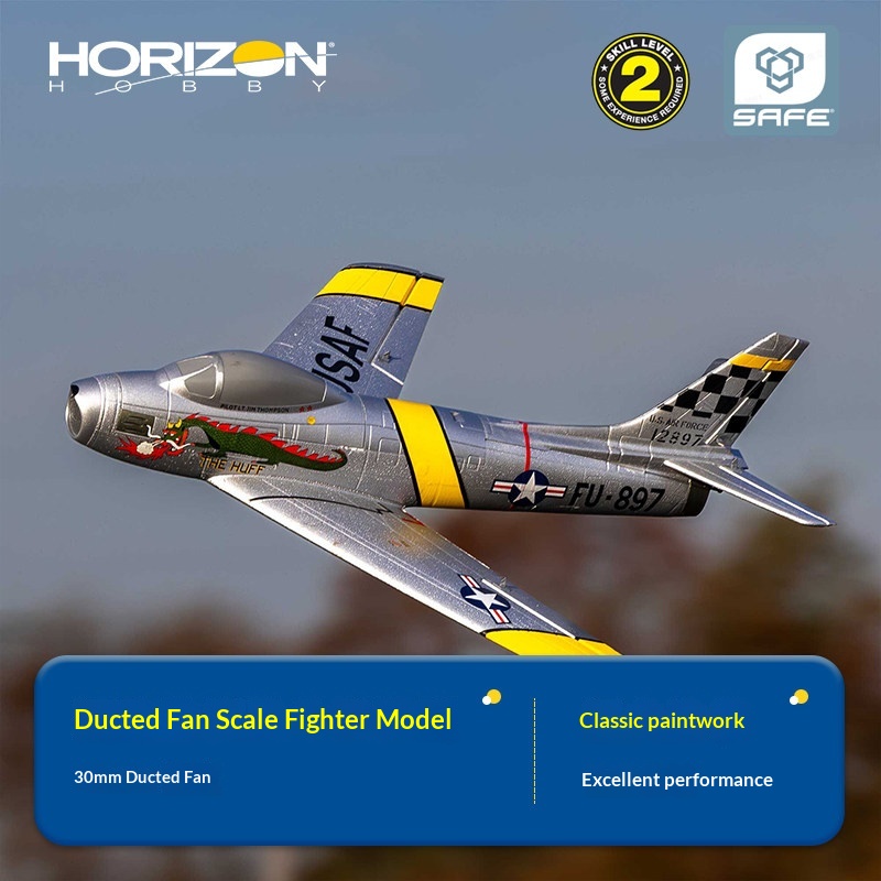 Nieuwe Horizon Hobby UMX F86 S - Rc Jet Horizon Hobby recensie en prijs