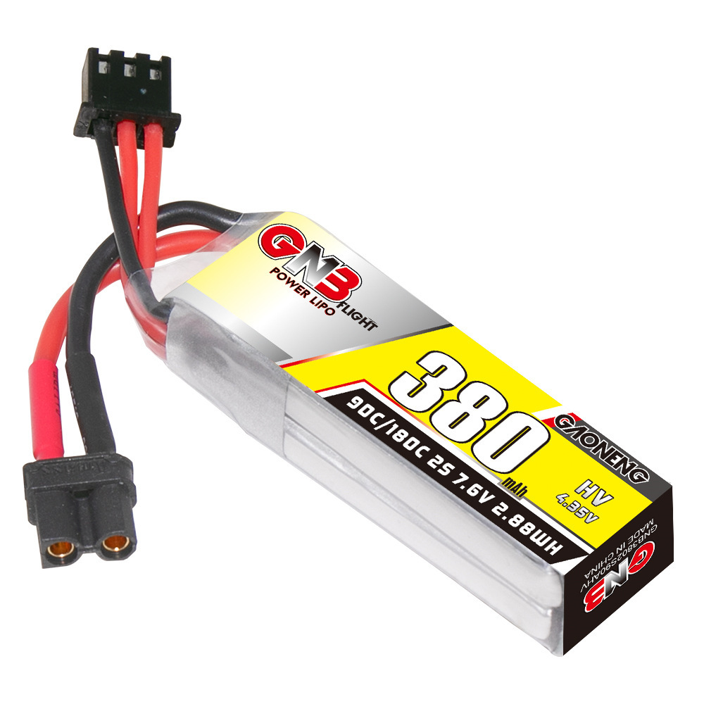 GNB 2S 7.6V 380mAh 90C/180C Li - Hobby Rc Quadcopters recensie en prijs