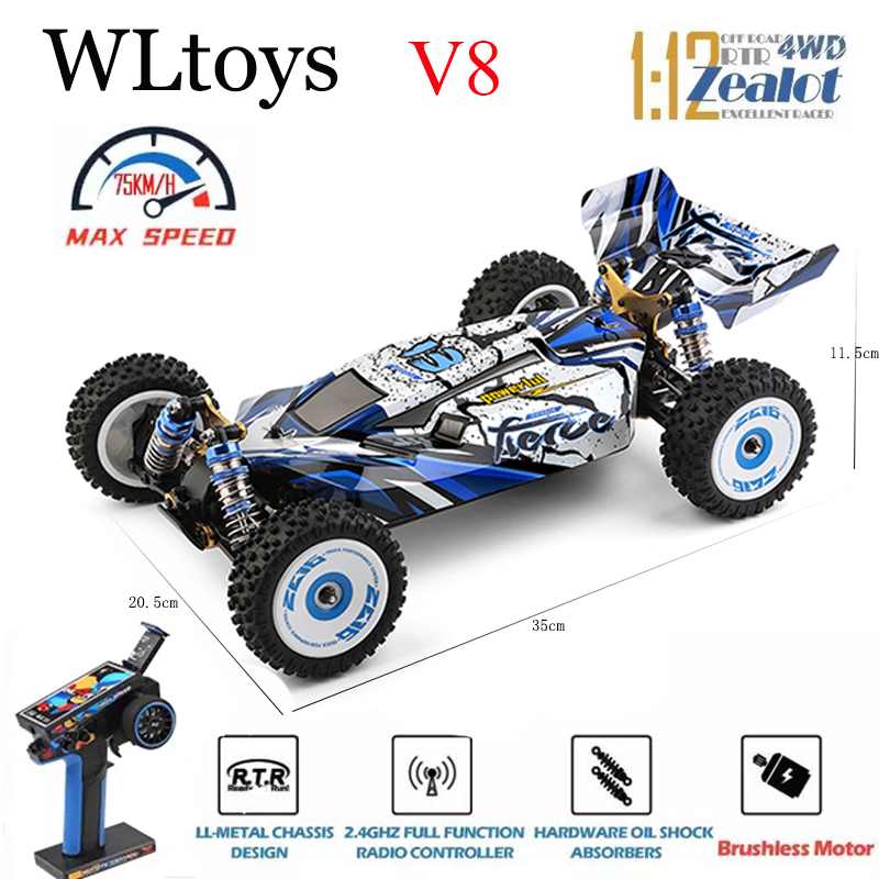Wltoys 124017 124007 75 Km/h R - Rc Hobby Grade Drift Car recensie en prijs
