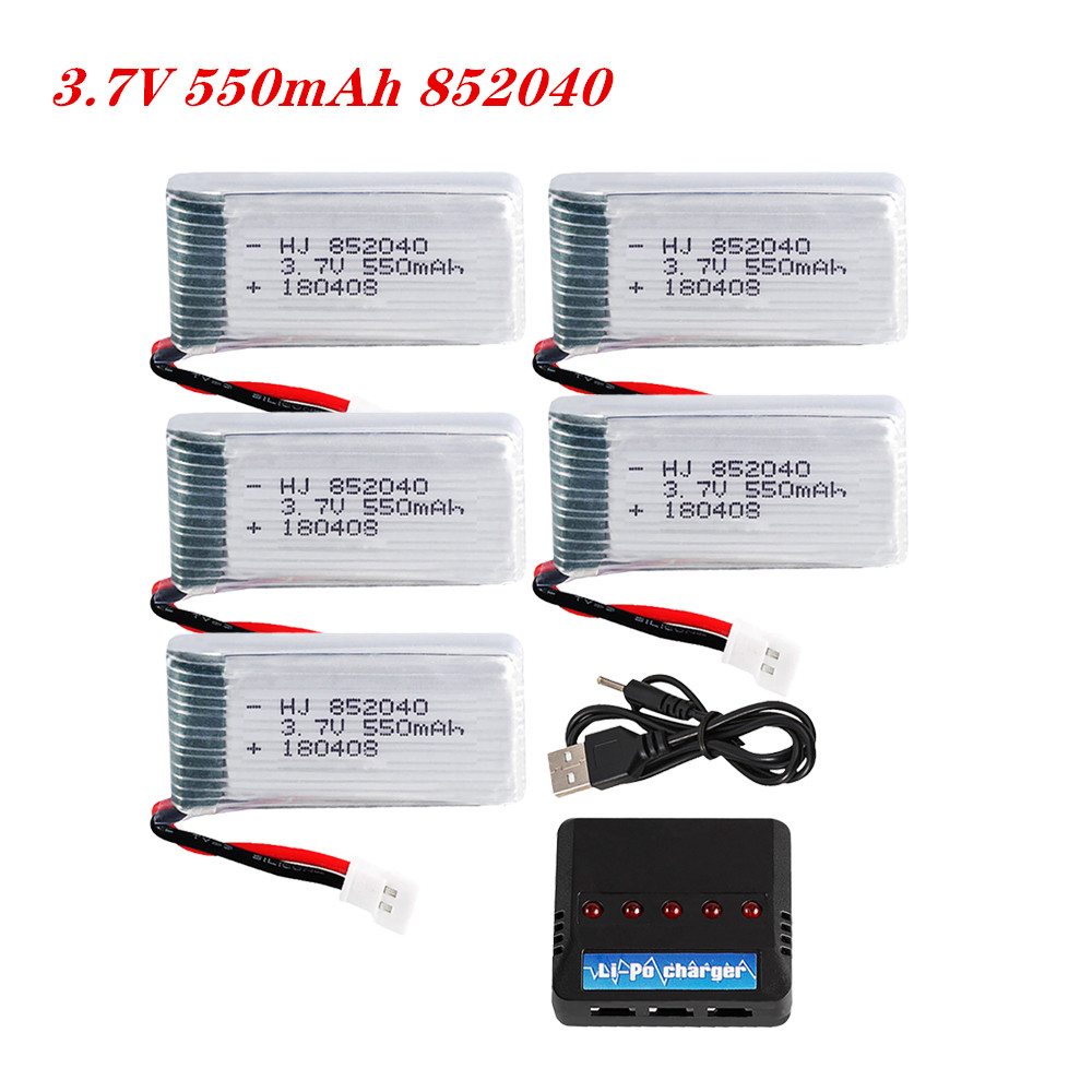 3,7 V 550 mAh 25C Lipobatterij - Hobby Rc Quadcopters recensie en prijs