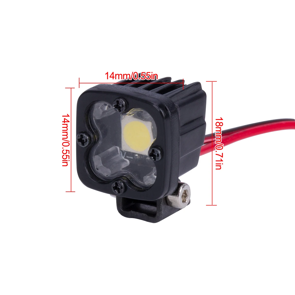 RC Auto Vierkante Heldere LED  - Rc Hobby Room recensie en prijs
