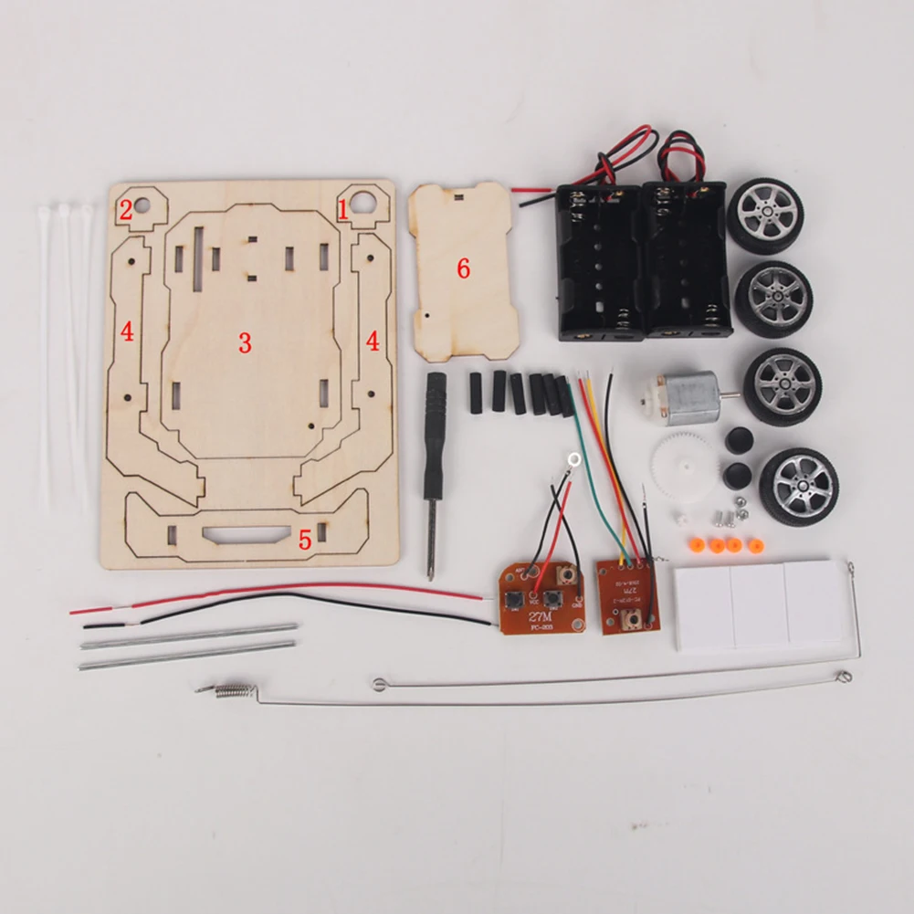 DIY RC Automodel Bouwset Mini  - Rc Hobby Kit recensie en prijs