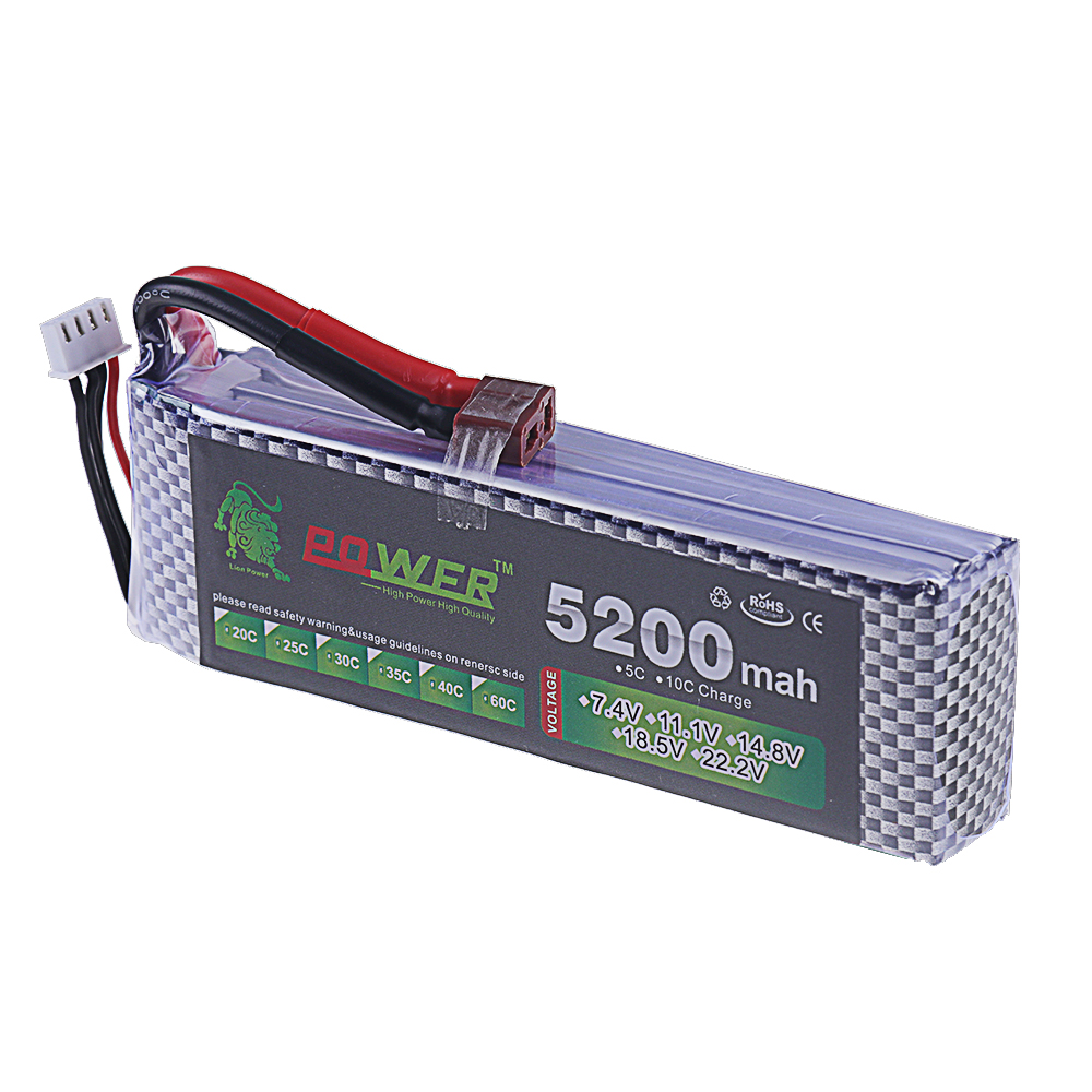 3S Lipo Batterij 11.1V 5200mah - Rc Hobby Vehicles recensie en prijs